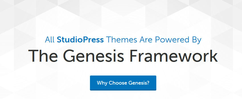 Genesis WordPress Theme Framework By StudioPress