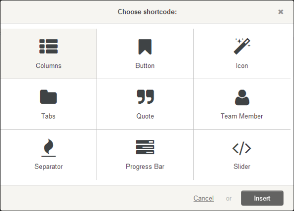 LENS Shortcodes