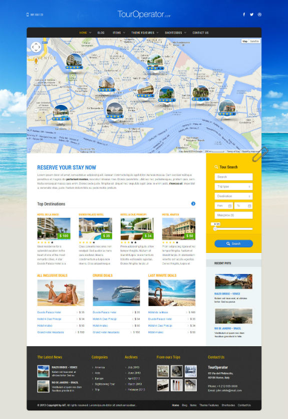 40+ Best Travel WordPress Themes for Online Travel Bookings