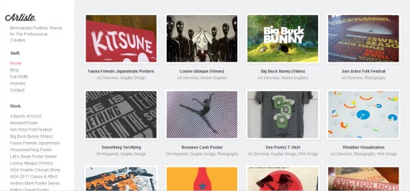 artiste-wordpress-theme