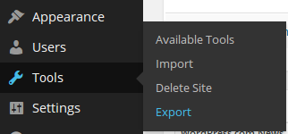 Tools Export