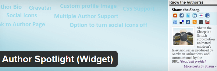 Author Spotlight WordPress Plugin