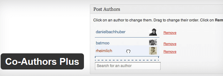 Co-Authors Plus WordPress Plugin