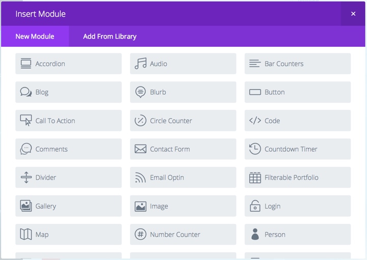 Divi Content Modules