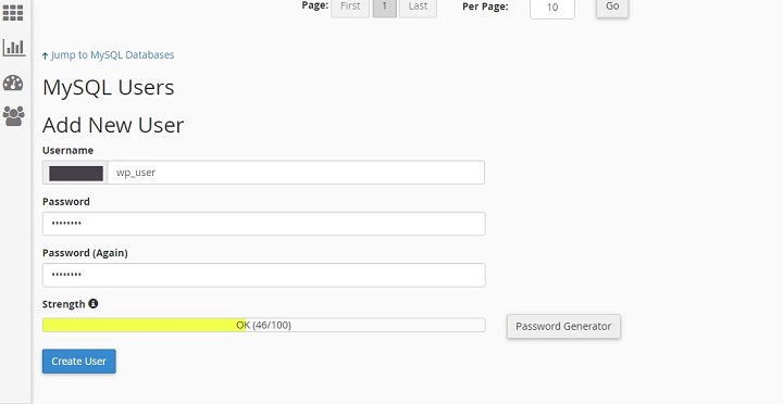 Add New MySQL User