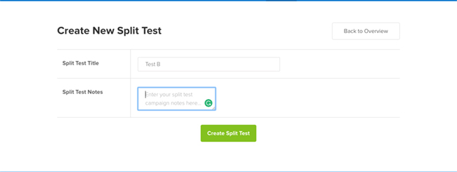 OptinMonster Split Test