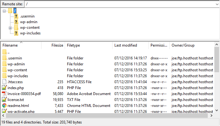 FTP Access