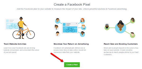create facebook pixel