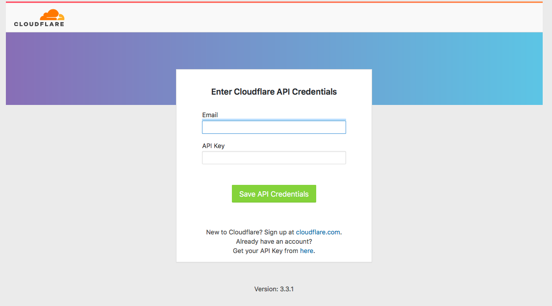 cloudflare plugin login