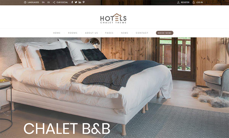 hotel booking theme