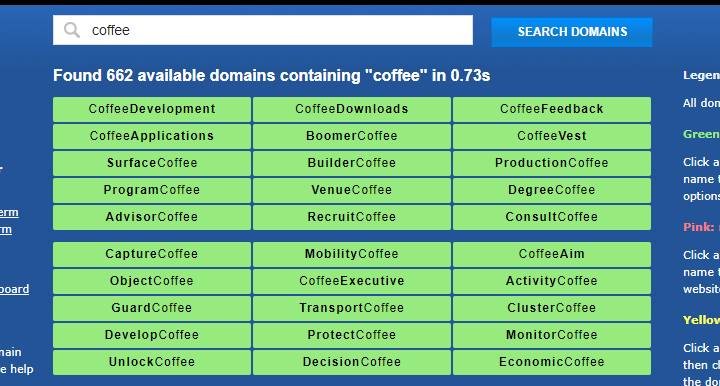 lean domain search results