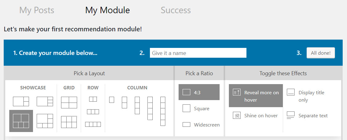 Creating Modules