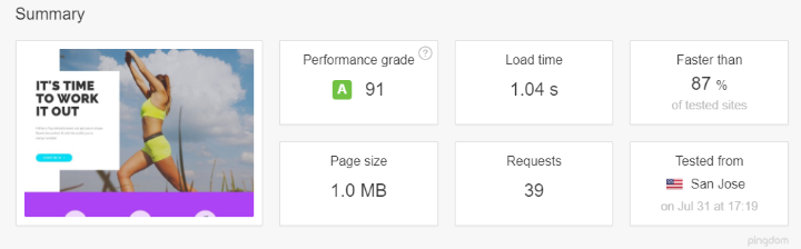 pagely review performance