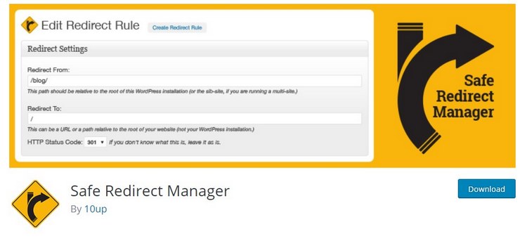 safe redirect manager