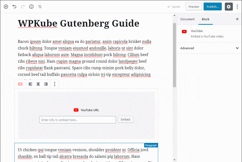 wordpress gutenberg guide 10 - Sabma Digital