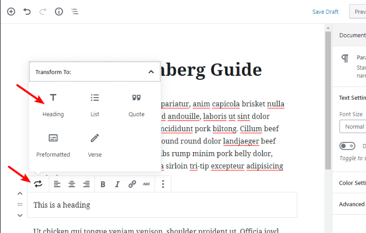 wordpress gutenberg guide 12 - Sabma Digital