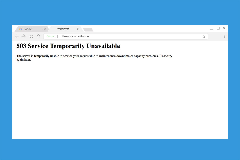 How To Fix 503 Service Unavailable Wordpress Error Wpkube