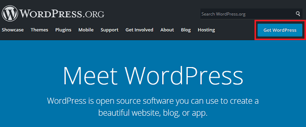 download wordpress