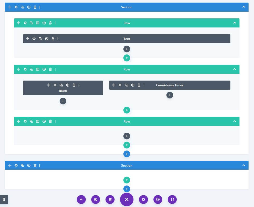 divi builder backend