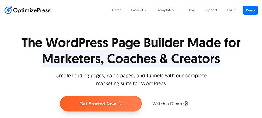 Optimizepress Homepage