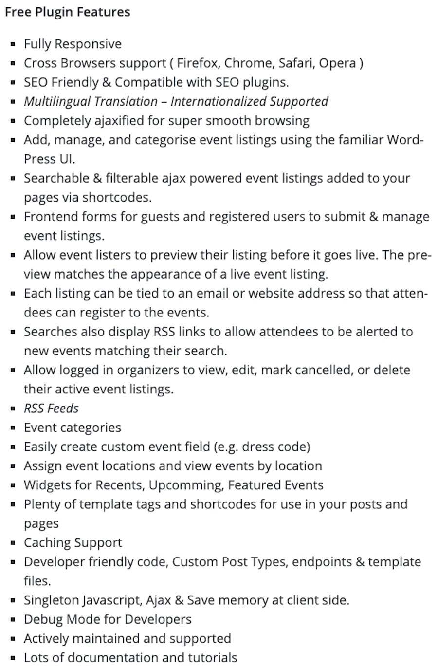 WP Event Manager Review: Your Ultimate (Free) Event Manager Plugin? - WPKube 1