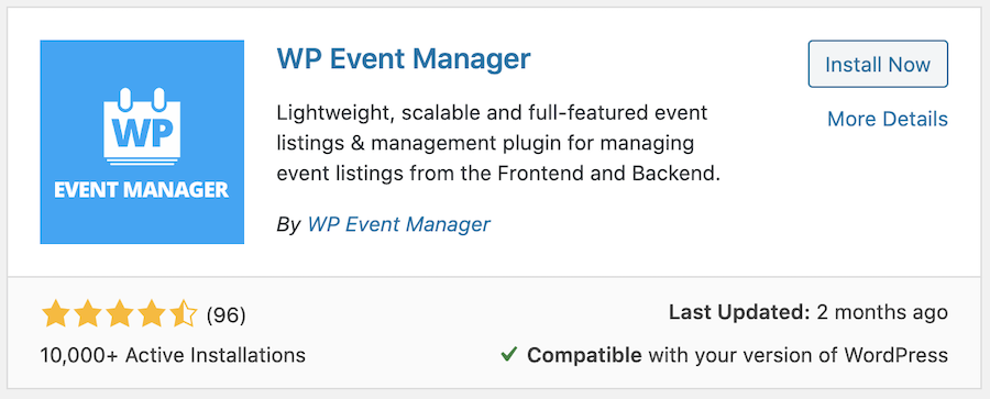 WP Event Manager Review: Your Ultimate (Free) Event Manager Plugin? - WPKube 2