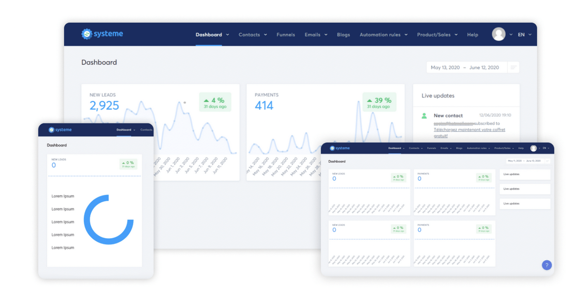 The Systeme ClickFunnels alternative.