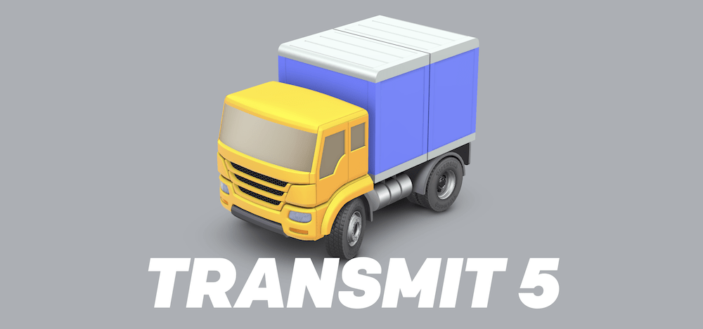 The Transmit website.