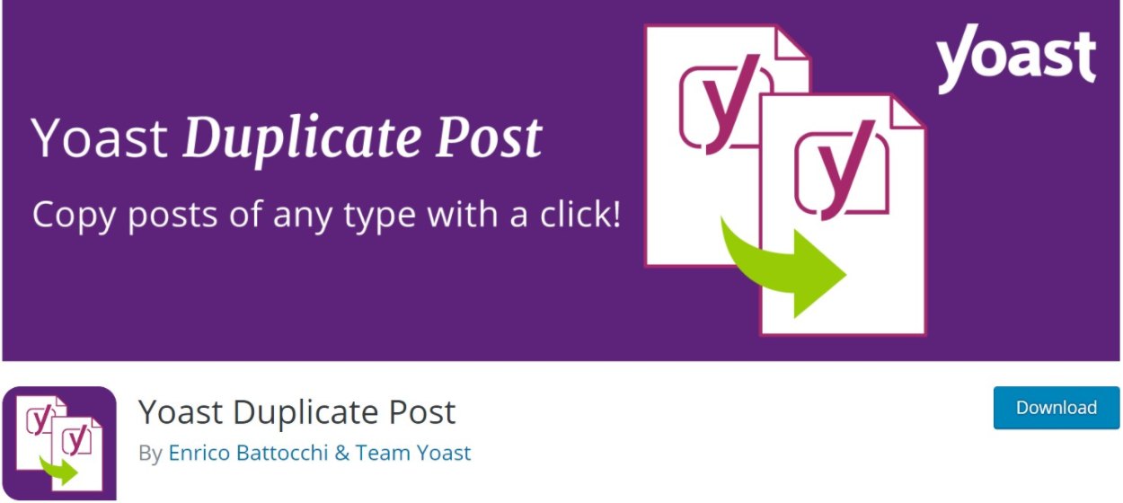 Yoast Duplicate