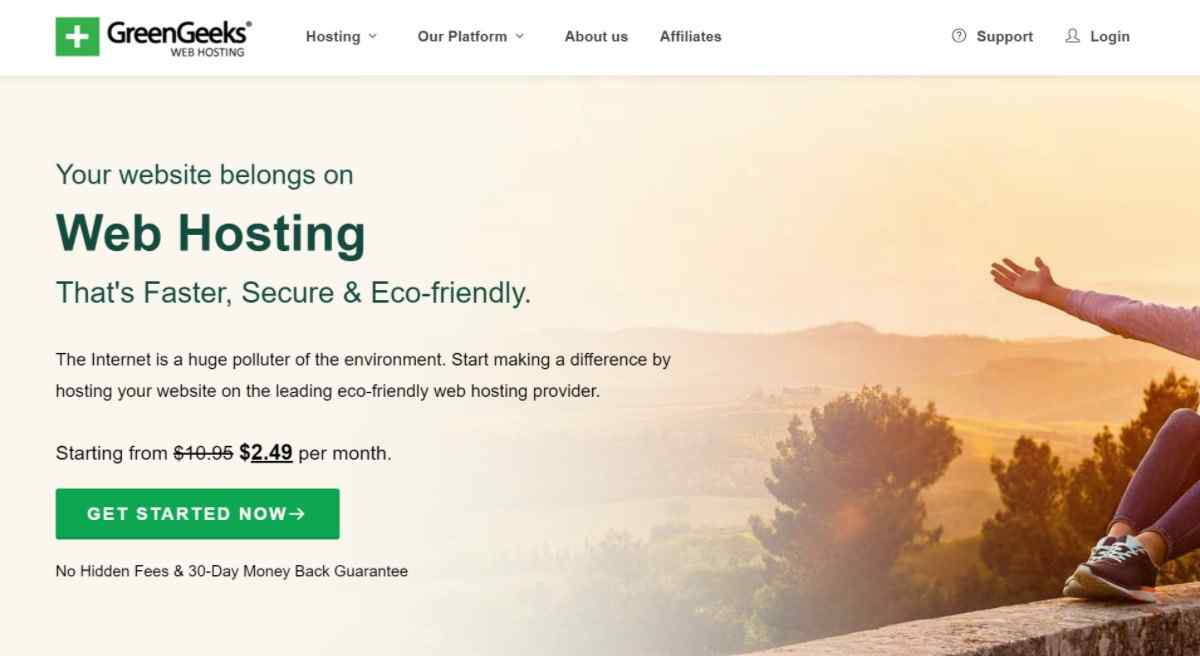 GreenGeeks is the best cheap WordPress hosting