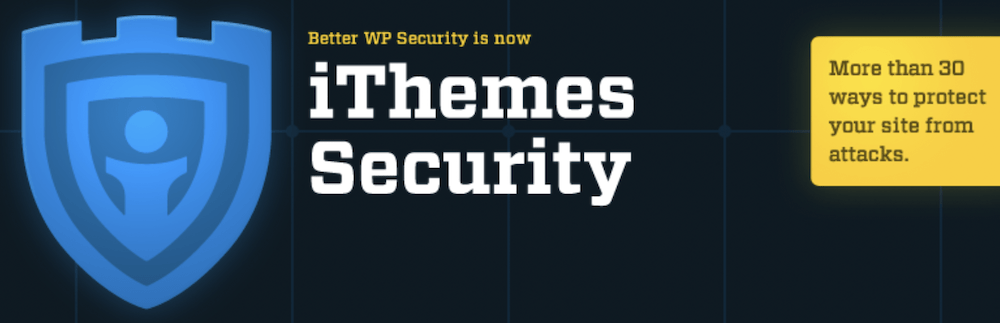 The iThemes Security plugin.