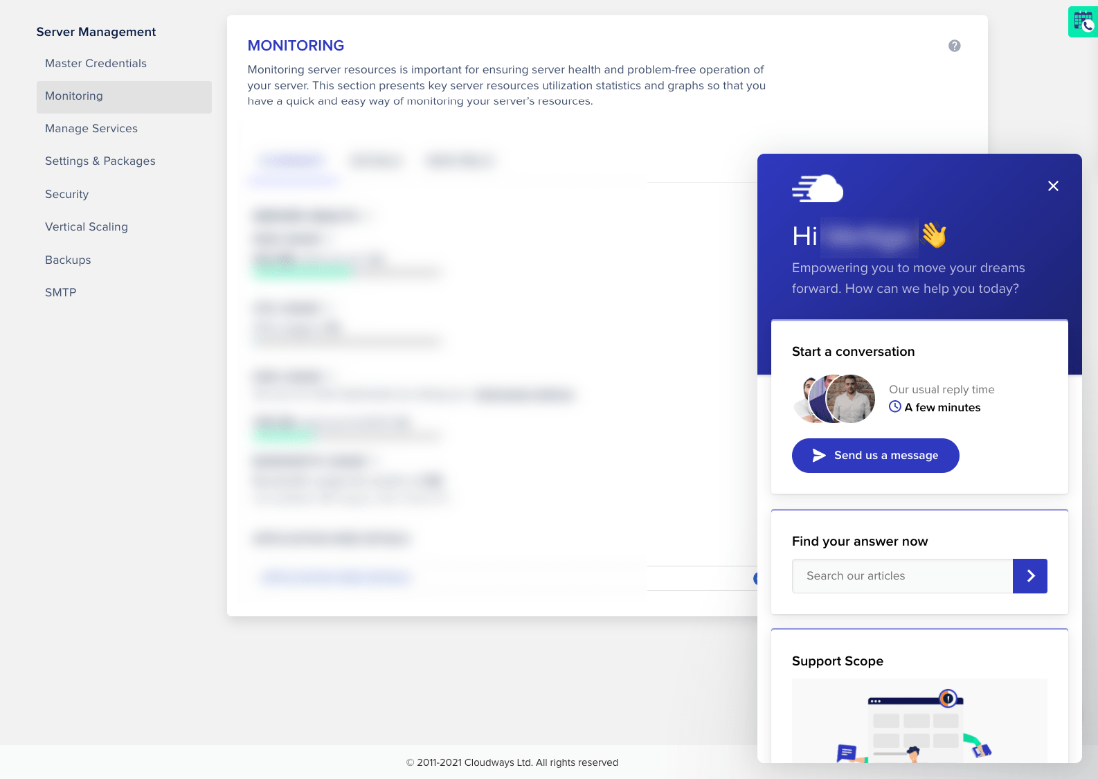 cloudways support