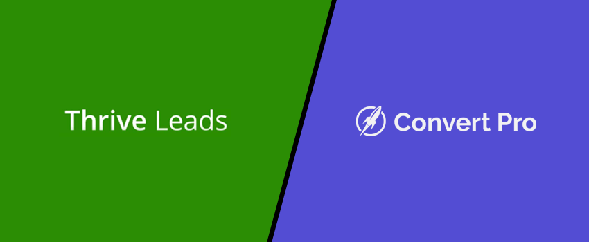 Thrive Leads Vs Convert Pro Comparison: Is It The Best Thrive Leads Alternative?