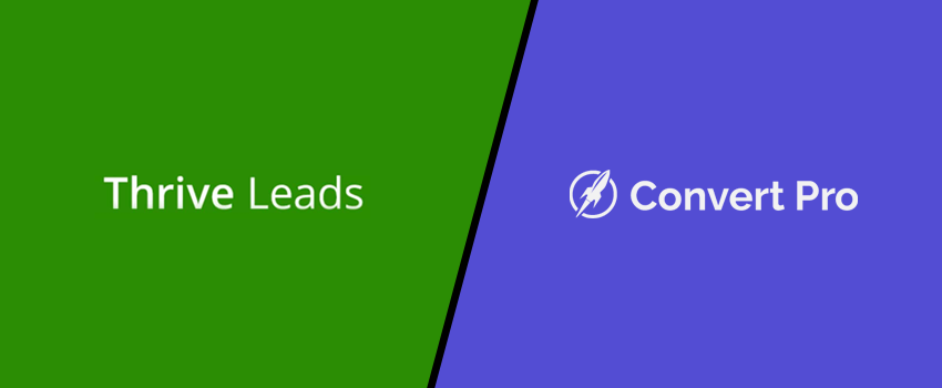 Thrive Leads vs Convert Pro Comparison: Is It the Best Thrive Leads Alternative?