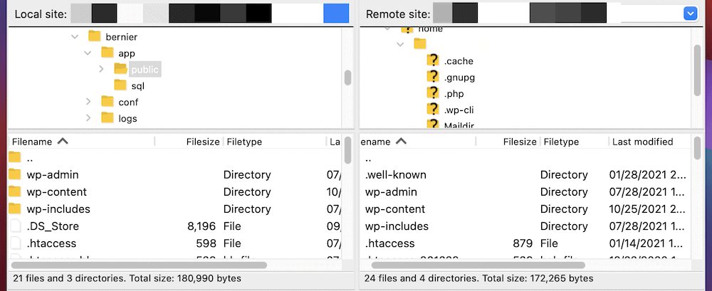 The file manager.