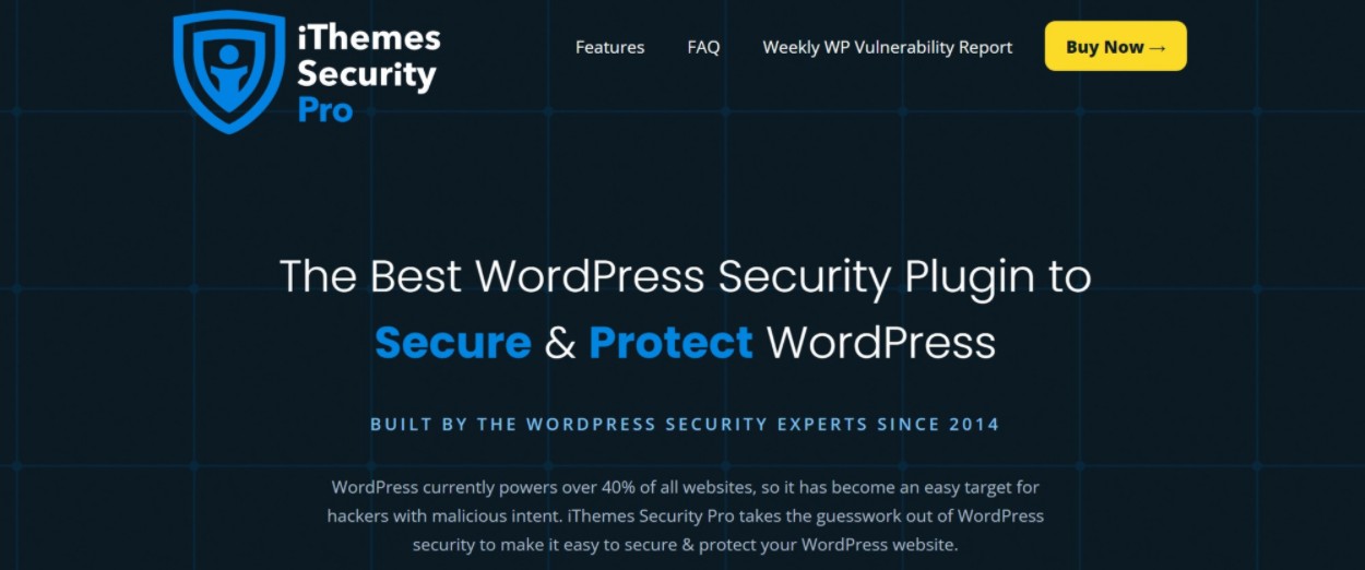 iThemes Security Pro WordPress plugin
