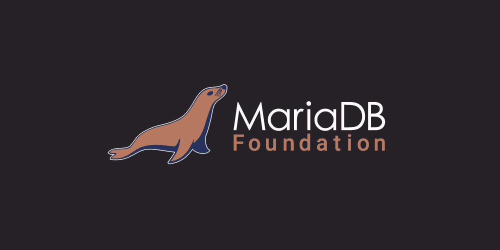 The MariaDB logo.
