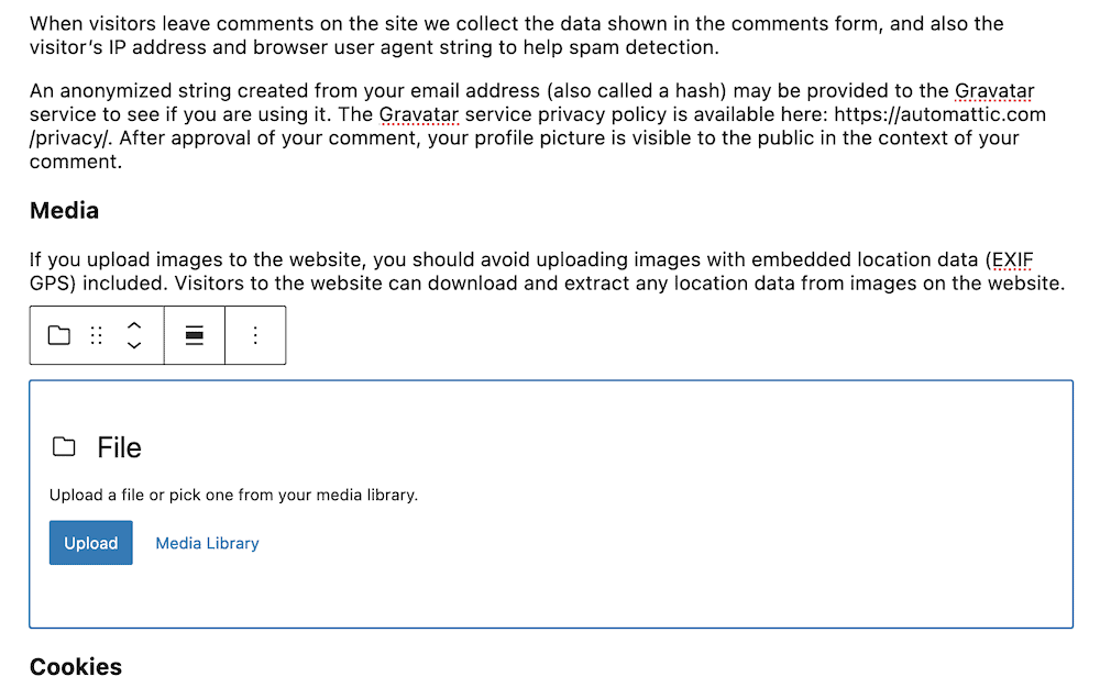 How to Embed PDF Files in WordPress 8 The File Block Uploader dialog.