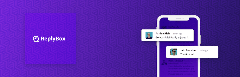The ReplyBox WordPress comments plugin.