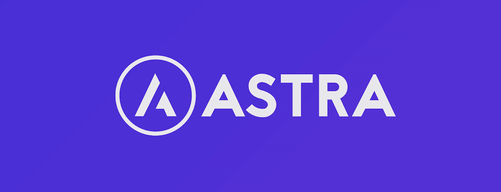 The Astra theme logo.