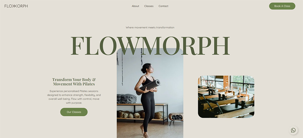 Flowmorph template from Hello Biz
